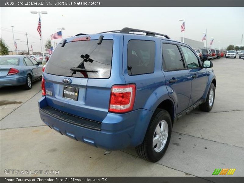 Sport Blue Metallic / Stone 2009 Ford Escape XLT V6