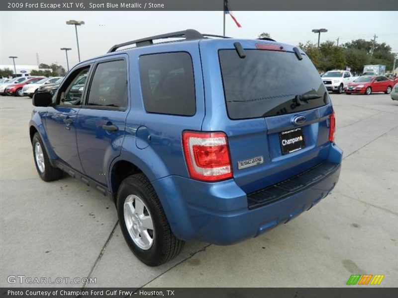 Sport Blue Metallic / Stone 2009 Ford Escape XLT V6