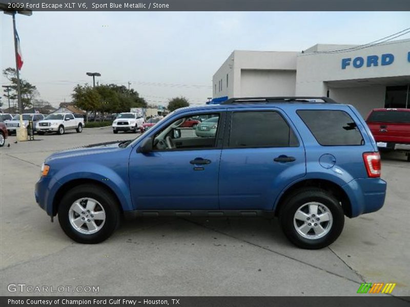 Sport Blue Metallic / Stone 2009 Ford Escape XLT V6