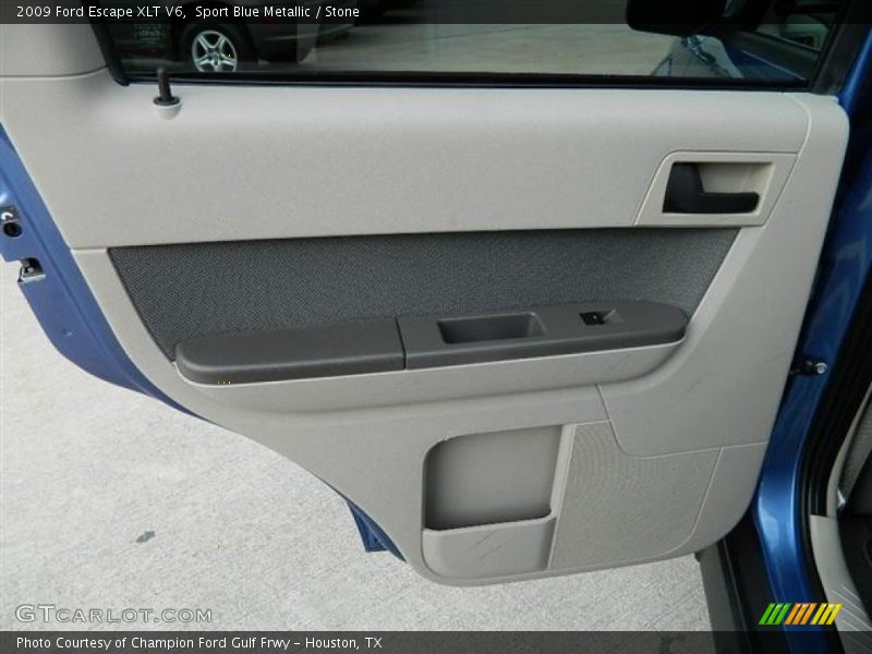 Sport Blue Metallic / Stone 2009 Ford Escape XLT V6