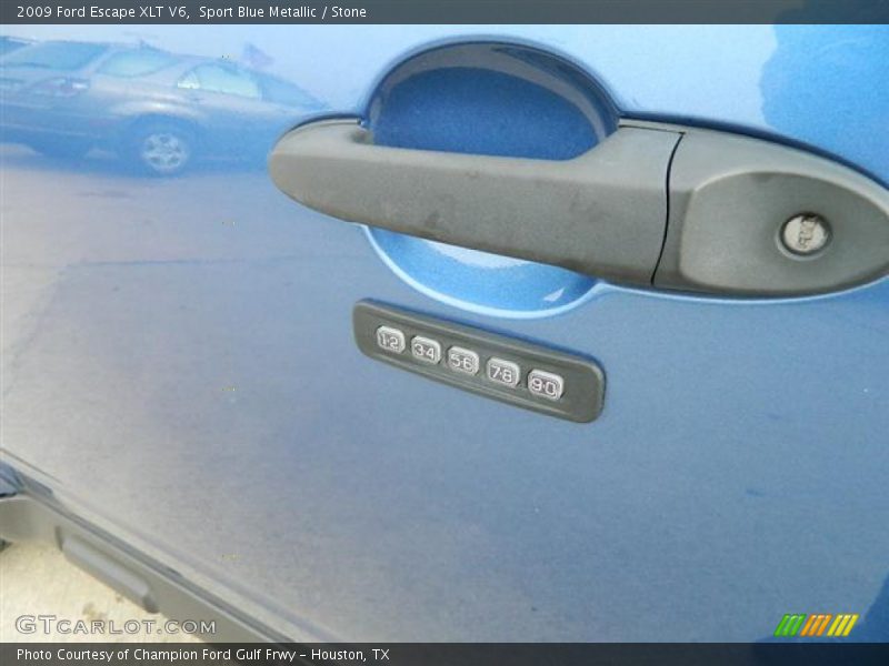 Sport Blue Metallic / Stone 2009 Ford Escape XLT V6