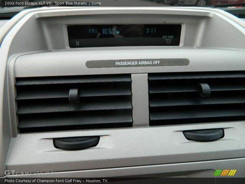 Sport Blue Metallic / Stone 2009 Ford Escape XLT V6