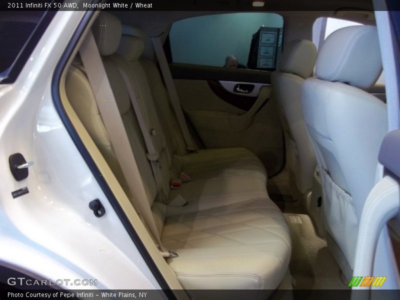 Moonlight White / Wheat 2011 Infiniti FX 50 AWD