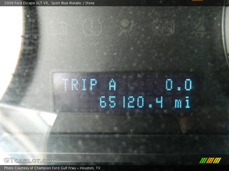 Sport Blue Metallic / Stone 2009 Ford Escape XLT V6
