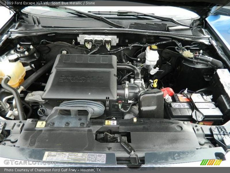 Sport Blue Metallic / Stone 2009 Ford Escape XLT V6