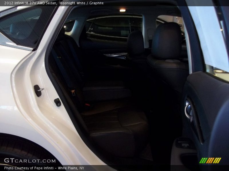 Moonlight White / Graphite 2012 Infiniti M 37x AWD Sedan
