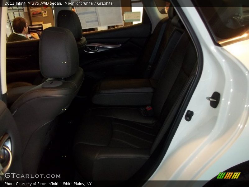 Moonlight White / Graphite 2012 Infiniti M 37x AWD Sedan