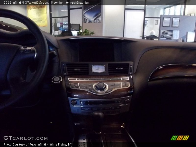 Moonlight White / Graphite 2012 Infiniti M 37x AWD Sedan