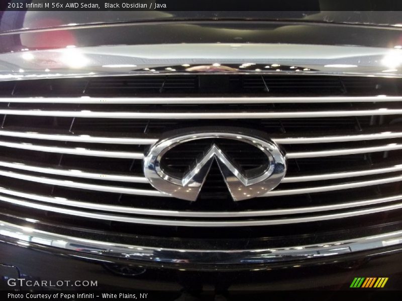 Black Obsidian / Java 2012 Infiniti M 56x AWD Sedan