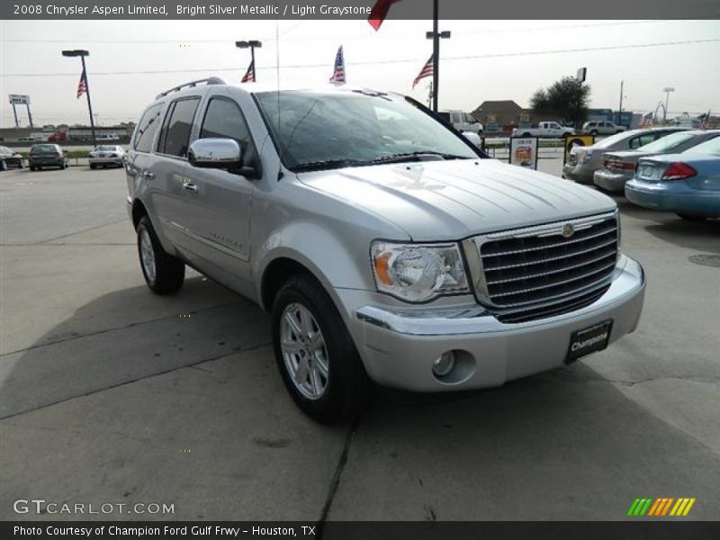 Bright Silver Metallic / Light Graystone 2008 Chrysler Aspen Limited