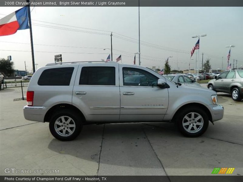 Bright Silver Metallic / Light Graystone 2008 Chrysler Aspen Limited
