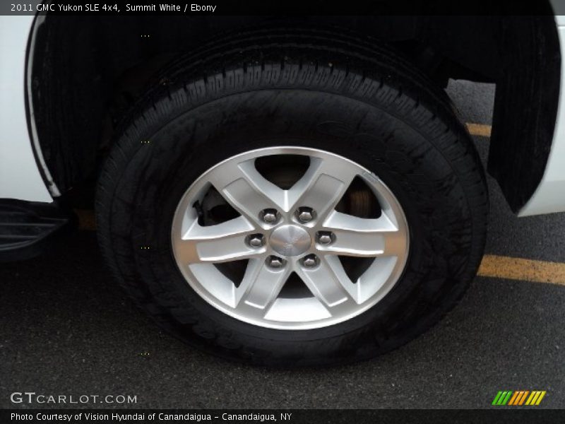 Summit White / Ebony 2011 GMC Yukon SLE 4x4