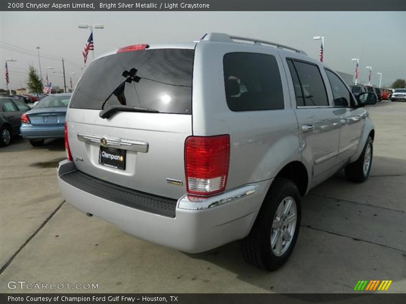 Bright Silver Metallic / Light Graystone 2008 Chrysler Aspen Limited