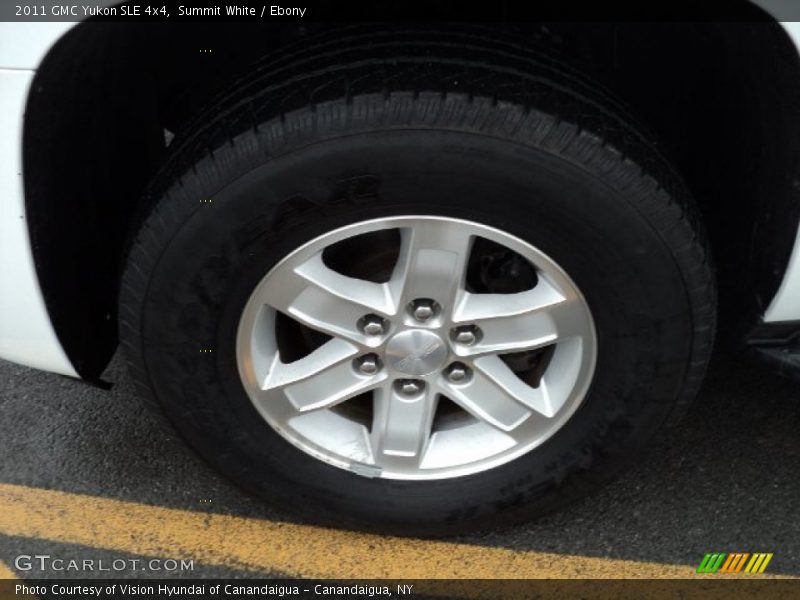 Summit White / Ebony 2011 GMC Yukon SLE 4x4