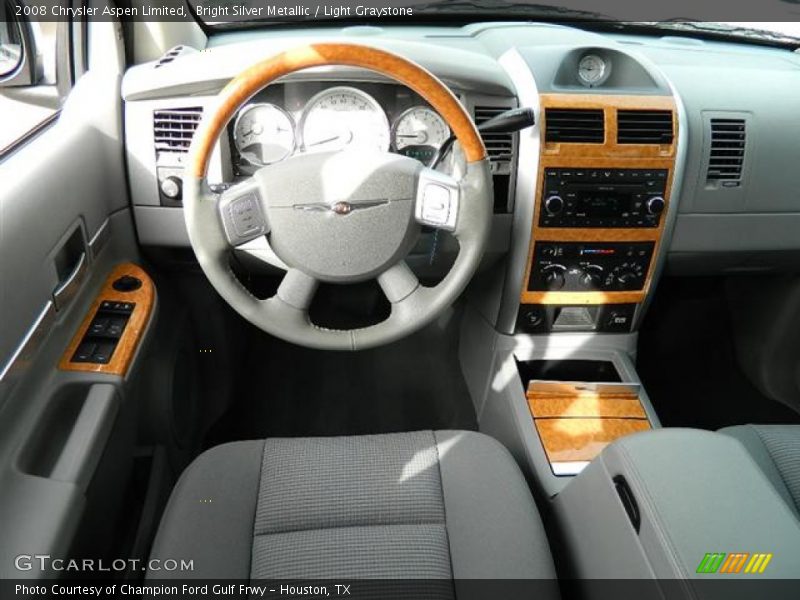 Bright Silver Metallic / Light Graystone 2008 Chrysler Aspen Limited