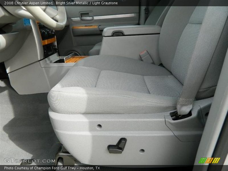Bright Silver Metallic / Light Graystone 2008 Chrysler Aspen Limited