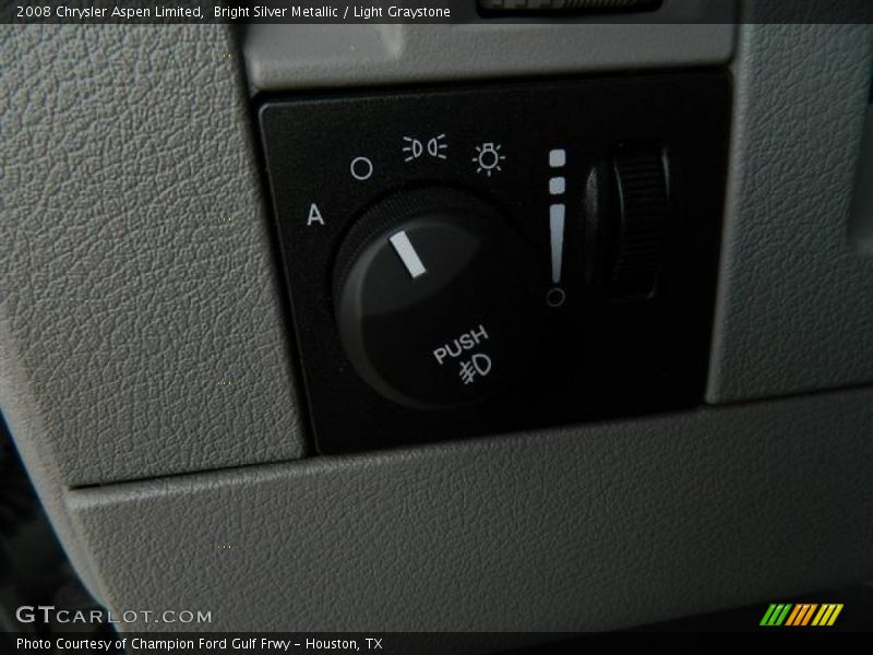 Bright Silver Metallic / Light Graystone 2008 Chrysler Aspen Limited