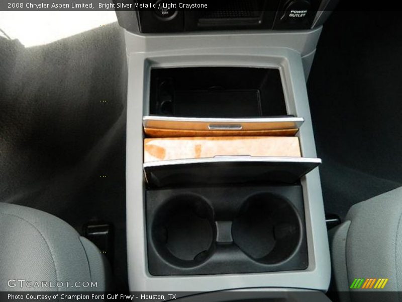 Bright Silver Metallic / Light Graystone 2008 Chrysler Aspen Limited