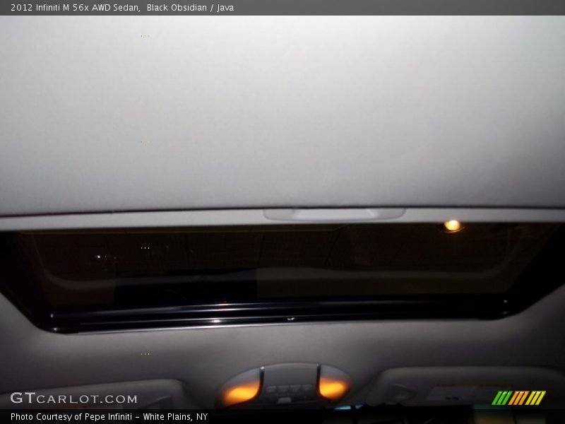 Black Obsidian / Java 2012 Infiniti M 56x AWD Sedan
