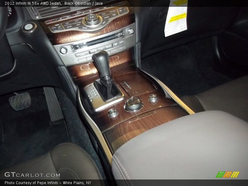 Black Obsidian / Java 2012 Infiniti M 56x AWD Sedan