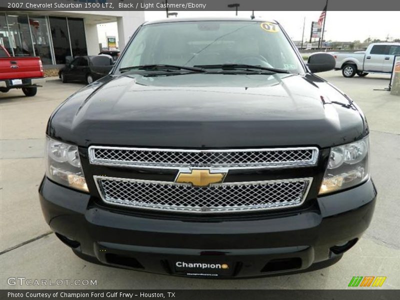 Black / Light Cashmere/Ebony 2007 Chevrolet Suburban 1500 LTZ