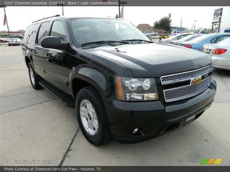 Black / Light Cashmere/Ebony 2007 Chevrolet Suburban 1500 LTZ