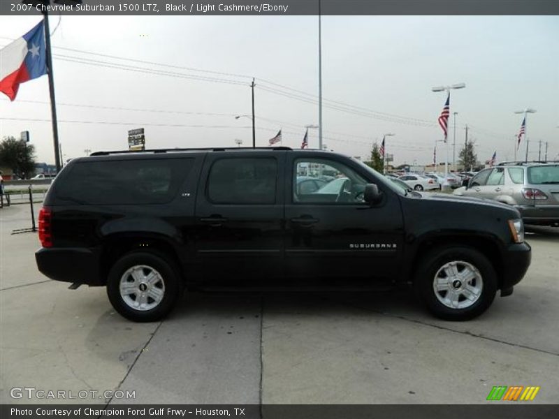 Black / Light Cashmere/Ebony 2007 Chevrolet Suburban 1500 LTZ