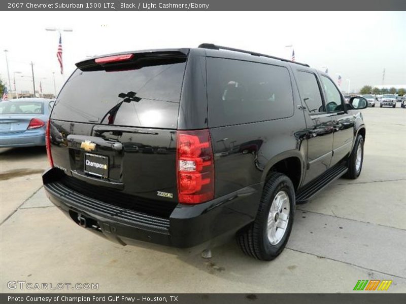 Black / Light Cashmere/Ebony 2007 Chevrolet Suburban 1500 LTZ