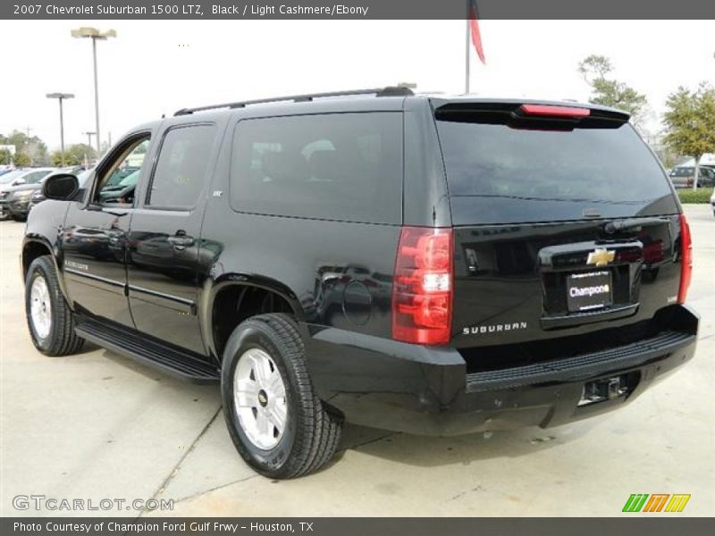 Black / Light Cashmere/Ebony 2007 Chevrolet Suburban 1500 LTZ