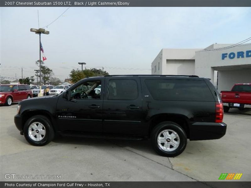 Black / Light Cashmere/Ebony 2007 Chevrolet Suburban 1500 LTZ