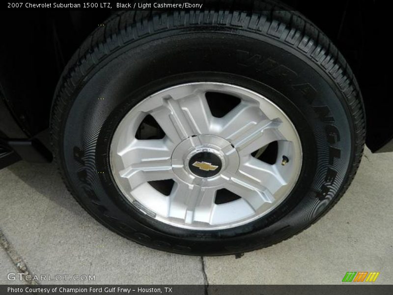 Black / Light Cashmere/Ebony 2007 Chevrolet Suburban 1500 LTZ