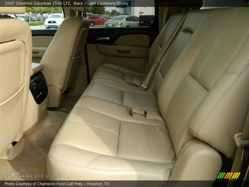 Black / Light Cashmere/Ebony 2007 Chevrolet Suburban 1500 LTZ