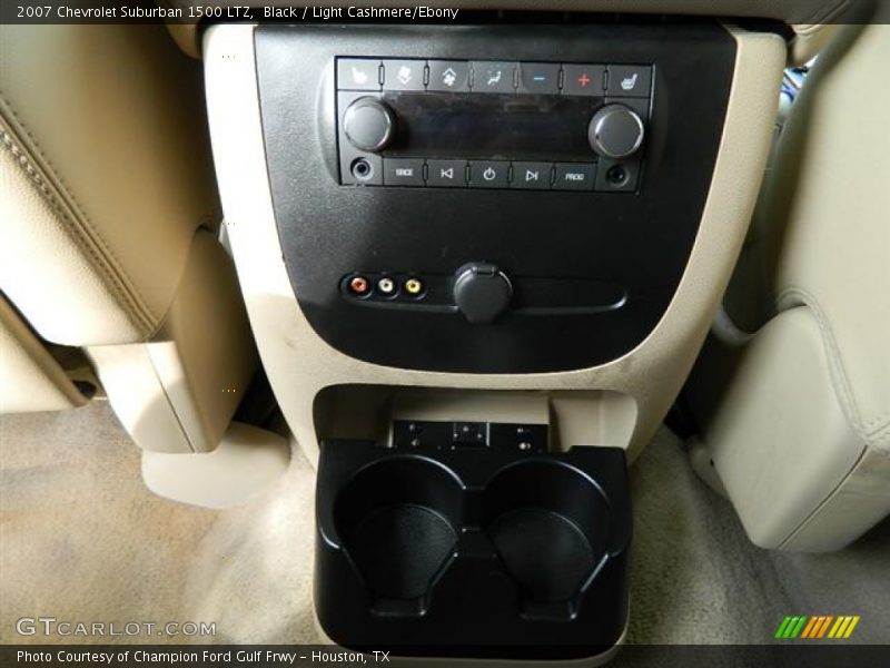 Black / Light Cashmere/Ebony 2007 Chevrolet Suburban 1500 LTZ