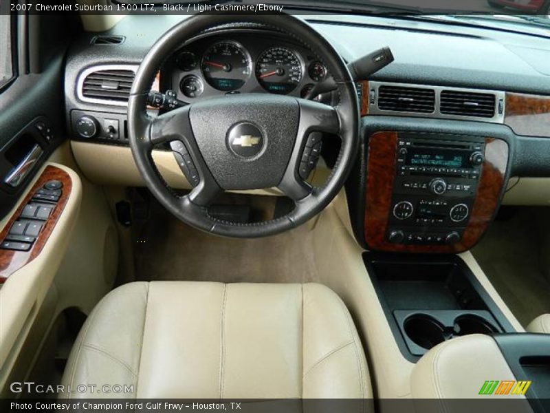 Black / Light Cashmere/Ebony 2007 Chevrolet Suburban 1500 LTZ