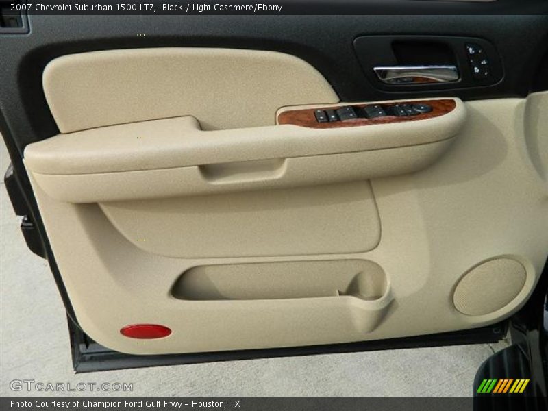 Black / Light Cashmere/Ebony 2007 Chevrolet Suburban 1500 LTZ