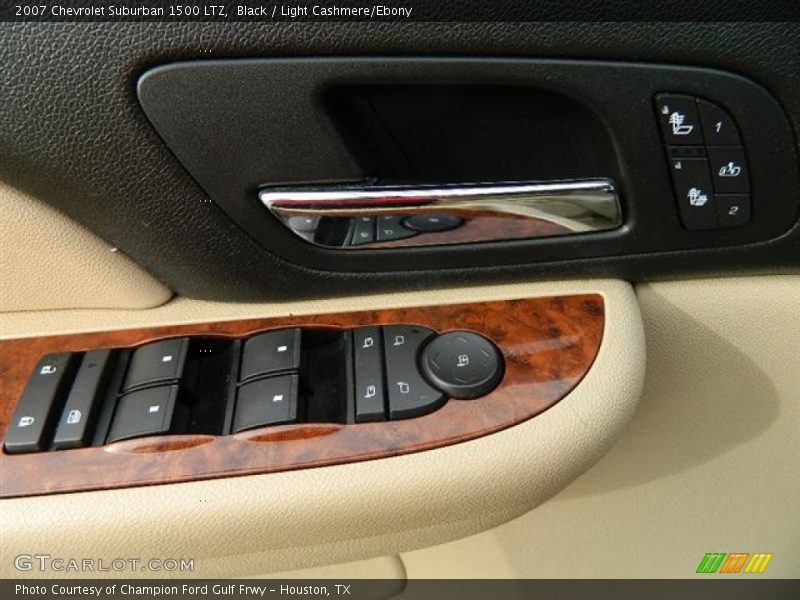 Black / Light Cashmere/Ebony 2007 Chevrolet Suburban 1500 LTZ