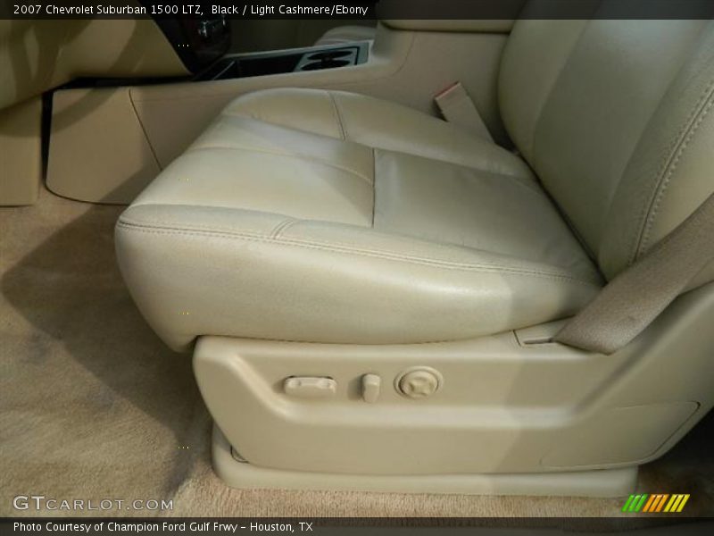 Black / Light Cashmere/Ebony 2007 Chevrolet Suburban 1500 LTZ