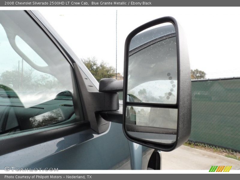 Blue Granite Metallic / Ebony Black 2008 Chevrolet Silverado 2500HD LT Crew Cab