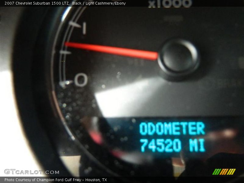 Black / Light Cashmere/Ebony 2007 Chevrolet Suburban 1500 LTZ