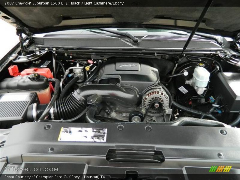 Black / Light Cashmere/Ebony 2007 Chevrolet Suburban 1500 LTZ