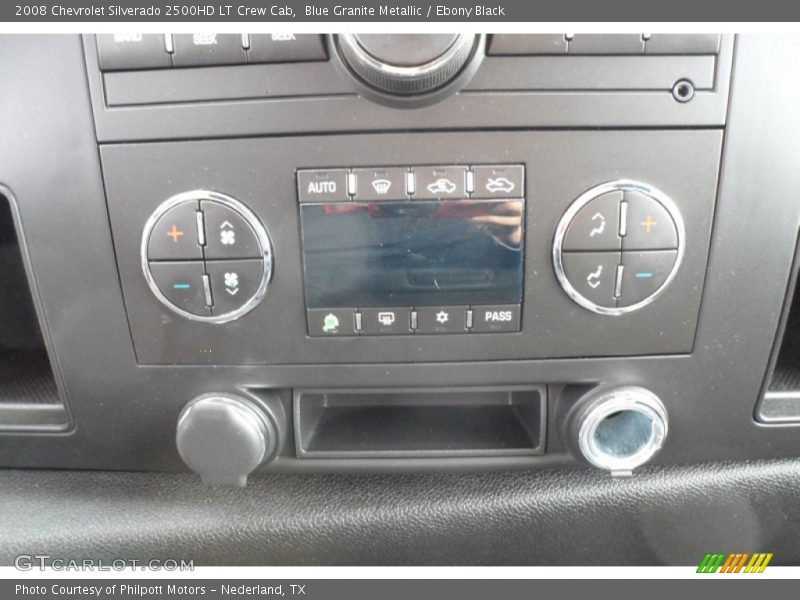Blue Granite Metallic / Ebony Black 2008 Chevrolet Silverado 2500HD LT Crew Cab