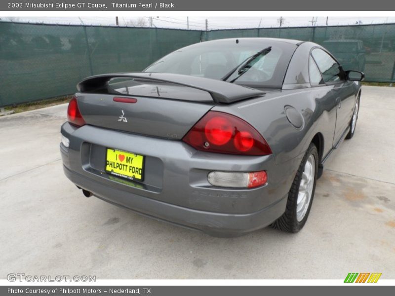 Titanium Pearl / Black 2002 Mitsubishi Eclipse GT Coupe