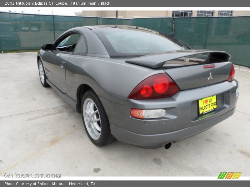 Titanium Pearl / Black 2002 Mitsubishi Eclipse GT Coupe
