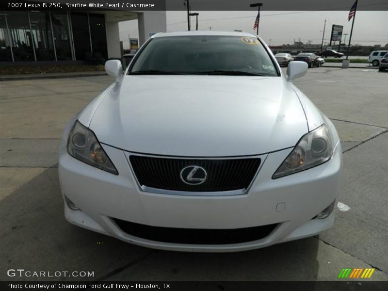 Starfire White Pearl / Cashmere 2007 Lexus IS 250