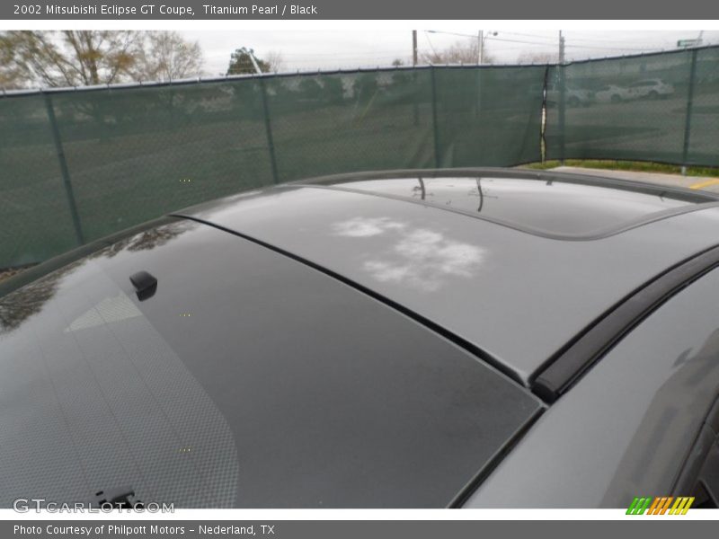 Titanium Pearl / Black 2002 Mitsubishi Eclipse GT Coupe