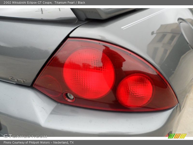 Titanium Pearl / Black 2002 Mitsubishi Eclipse GT Coupe
