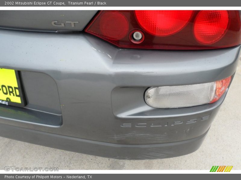 Titanium Pearl / Black 2002 Mitsubishi Eclipse GT Coupe