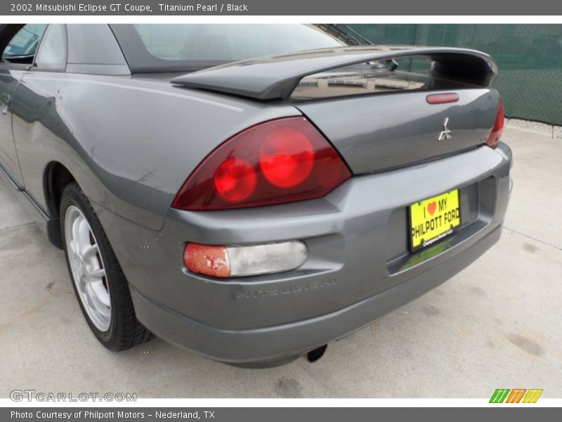 Titanium Pearl / Black 2002 Mitsubishi Eclipse GT Coupe