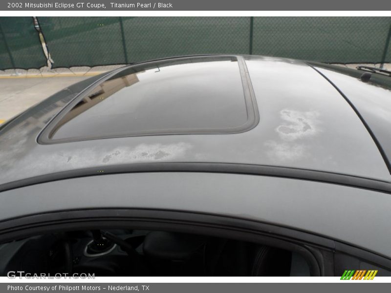 Titanium Pearl / Black 2002 Mitsubishi Eclipse GT Coupe