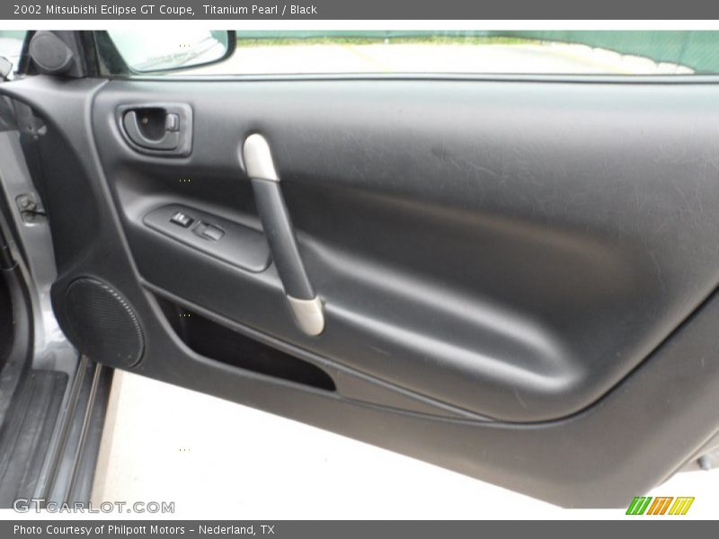Titanium Pearl / Black 2002 Mitsubishi Eclipse GT Coupe